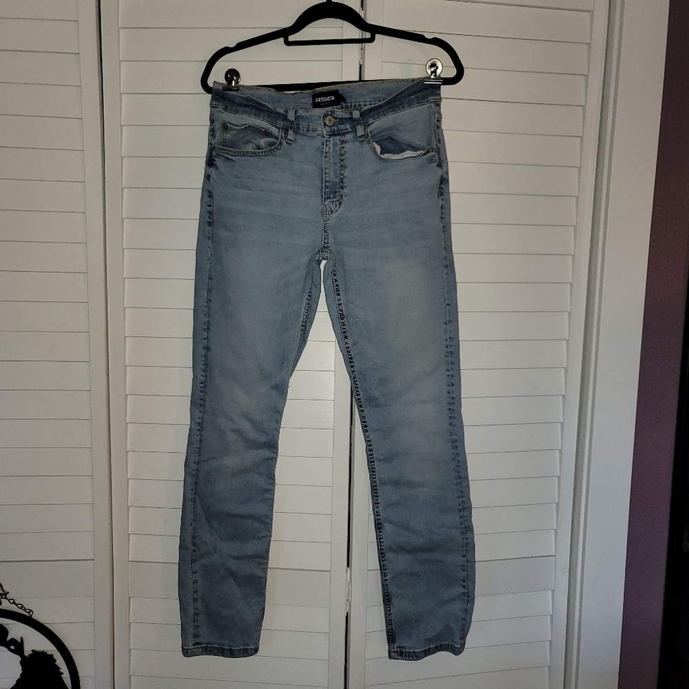 RSQ Brand light denim slim jeans